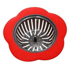 Flower Kitchen Sink Strainer – Reusable Drain Filter with Handle