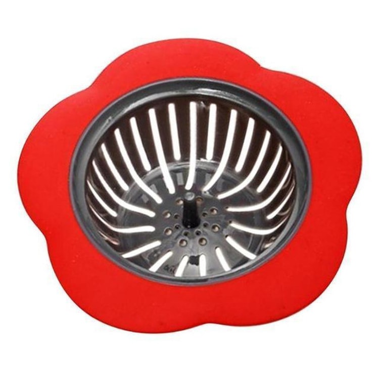 Flower Kitchen Sink Strainer – Reusable Drain Filter with Handle