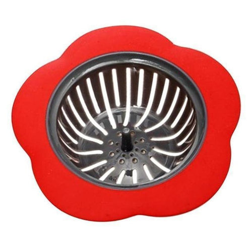 Flower Kitchen Sink Strainer – Reusable Drain Filter with Handle