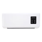 Wall-Mounted Portable Electric Fan Heater with Remote – Compact Indoor Space Heater