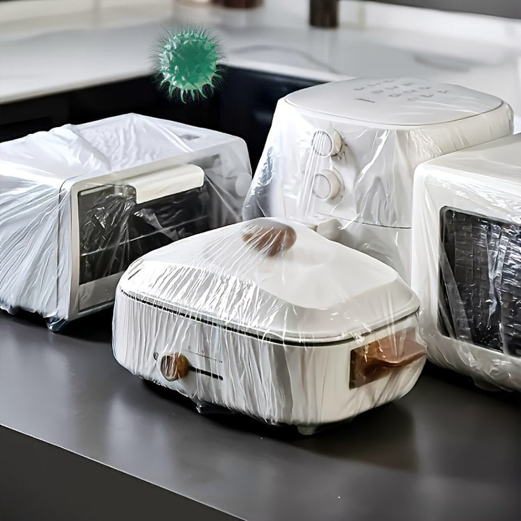 Reusable Transparent Vacuum Cleaner Dust Covers – Storage Protectors (10PCS)