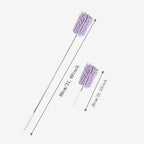 Telescopic Microfiber Dust Brush Stainless Steel Handle for Easy Ceiling Cleaning