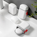 Portable Soap Box with Drain Tray – Travel Soap Storage Case for Outdoor Use