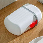 Portable Soap Box with Drain Tray – Travel Soap Storage Case for Outdoor Use