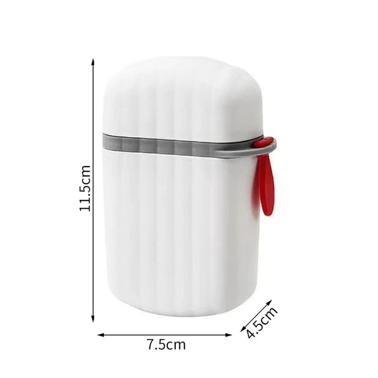Portable Soap Box with Drain Tray – Travel Soap Storage Case for Outdoor Use