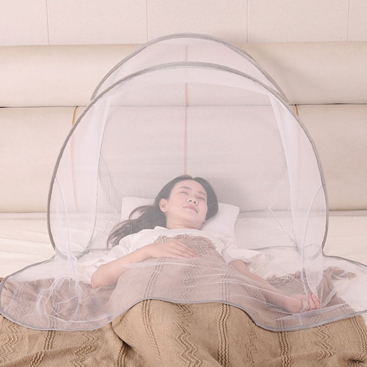 Portable Folding Mosquito Net Tent – Travel & Camping Mesh Shelter