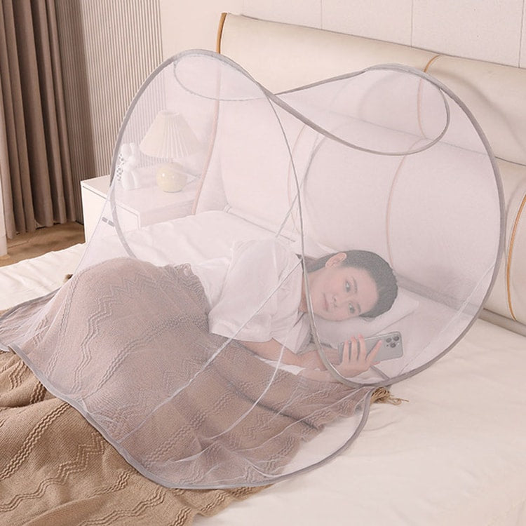 Portable Folding Mosquito Net Tent – Travel & Camping Mesh Shelter