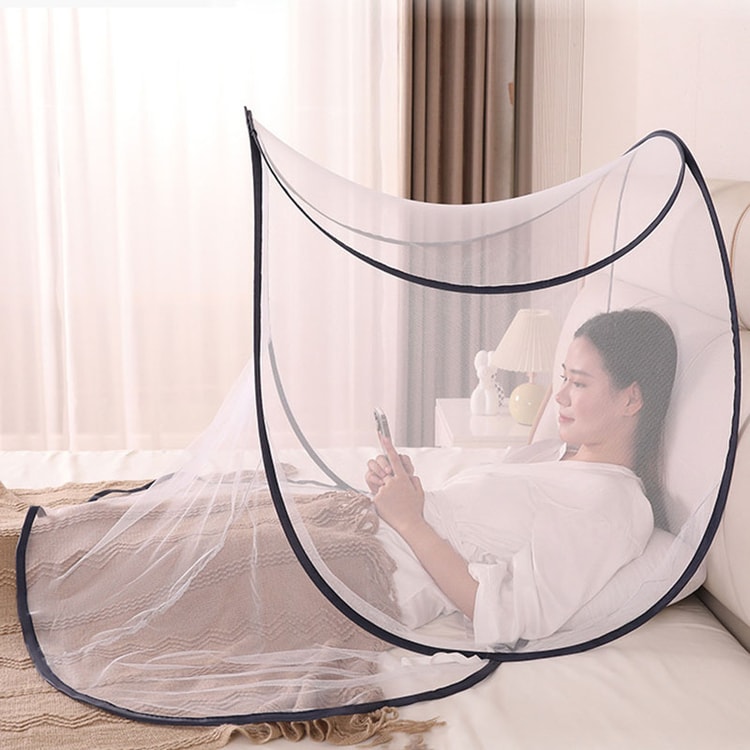 Portable Folding Mosquito Net Tent – Travel & Camping Mesh Shelter