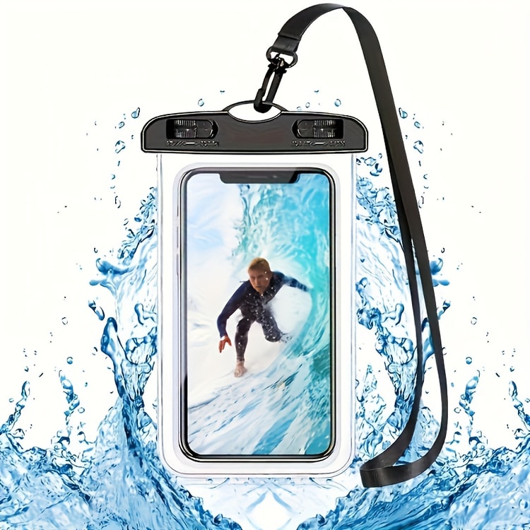 Phone Dry Bag Pouch with Clear Touchscreen Window – Travel & Outdoor Protective Case