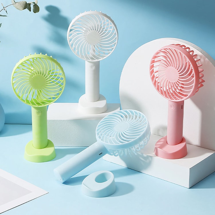USB Rechargeable Mini Fan – Handheld Portable Desktop Fan for Travel & Outdoor Use