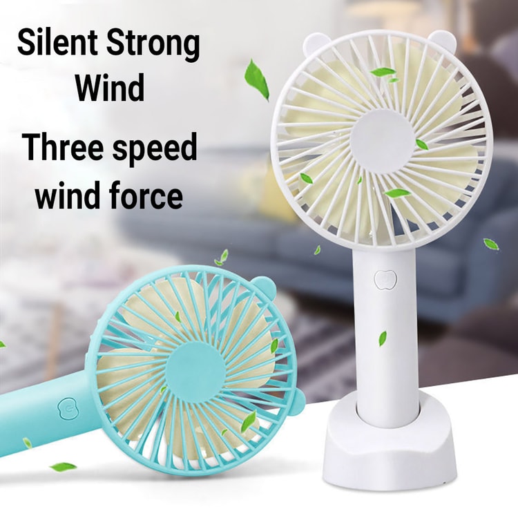 USB Rechargeable Mini Fan – Handheld Portable Desktop Fan for Travel & Outdoor Use