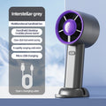 Portable Mini Fan with Phone Stand – USB Rechargeable Fan for Travel, Office & Outdoor Use