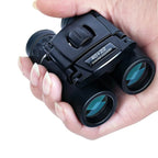 Compact Folding Binoculars – Mini Telescope for Travel & Outdoor Activities