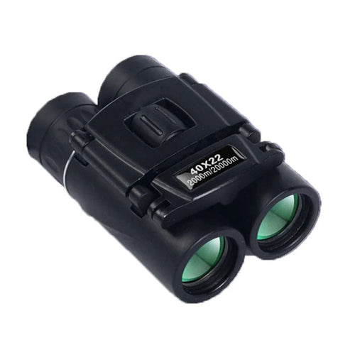 Compact Folding Binoculars – Mini Telescope for Travel & Outdoor Activities
