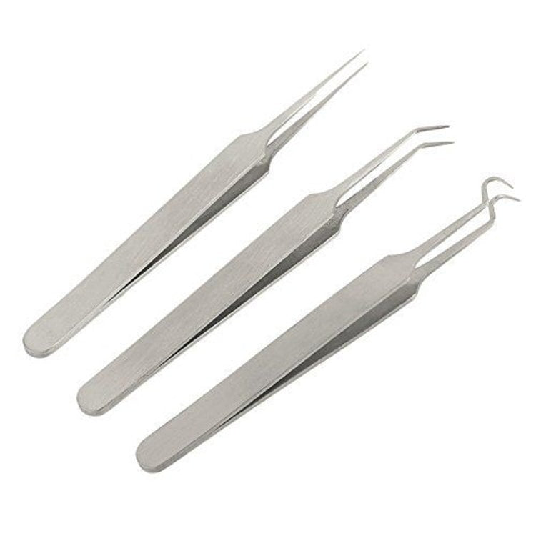 3-Piece Blackhead & Comedone Extractor Tool Kit – Stainless Steel Facial Care Tools