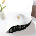 Reversible Floral Bucket Hat for Women