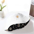 Reversible Floral Bucket Hat for Women