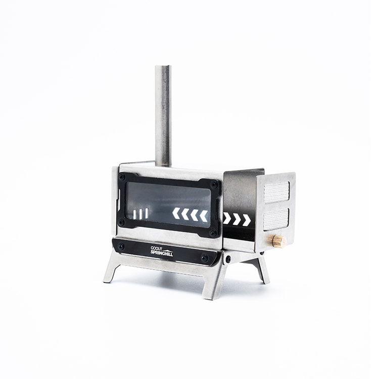 Mini Folding Fire Stove Portable Outdoor Wood Burning Stove Compact Camping Stove for Travel Picnic and Tabletop Use