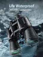 20x50 HD Binoculars with BAK4 Prism Multi-Coated Lenses for Bird Watching Camping Travel Sports and Outdoor Viewing