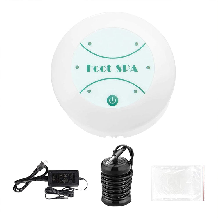 Ionic Foot Spa Bath Machine with Foot Bath Array and Power Adapter for Home Relaxation and Personal Care