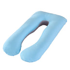 U-Shaped Pillowcase Cotton Cover for Pregnancy Maternity Nursing Body Pillow and Everyday Rest