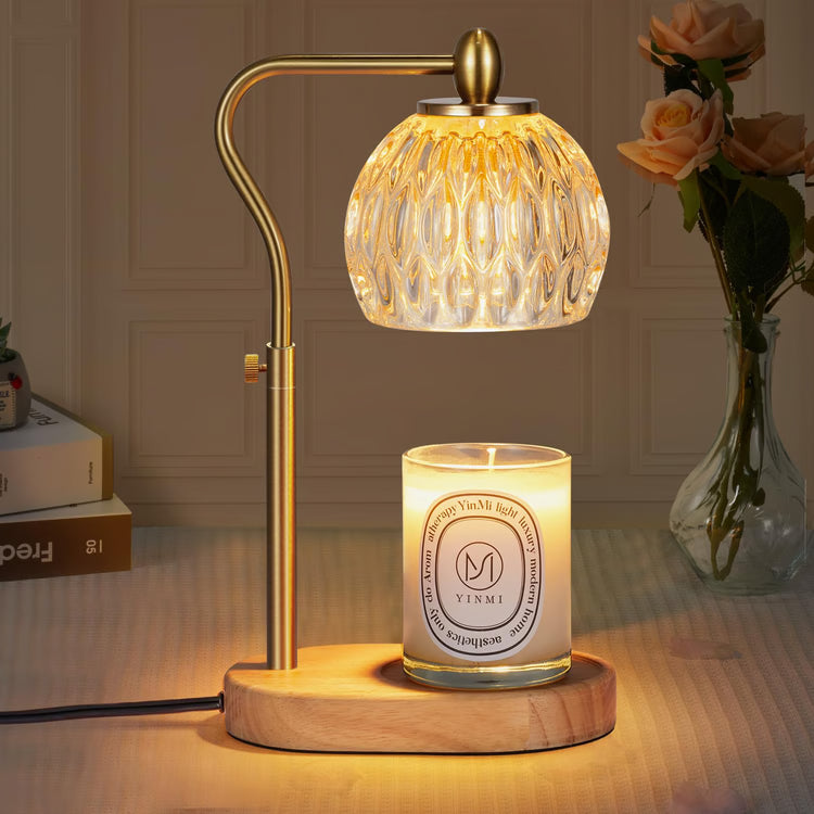Retro Candle Warmer Table Lamp