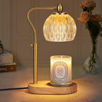 Retro Candle Warmer Table Lamp