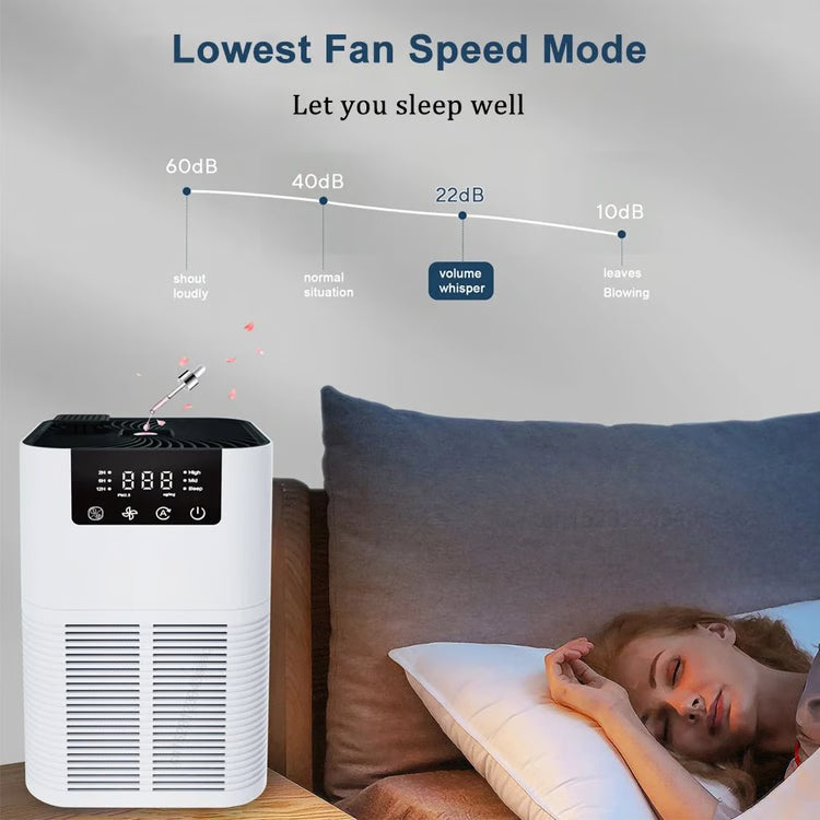 Multi-Function HEPA Air Purifier with Ionizer
