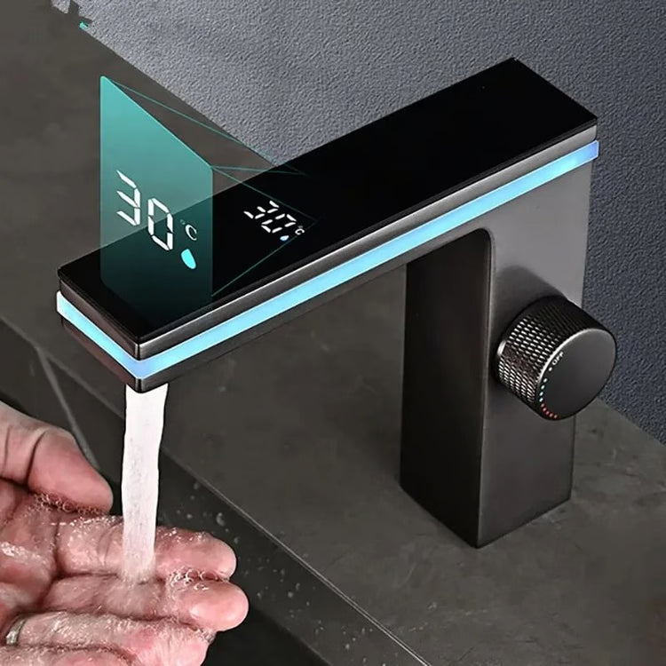 LED Digital Display Basin Faucet