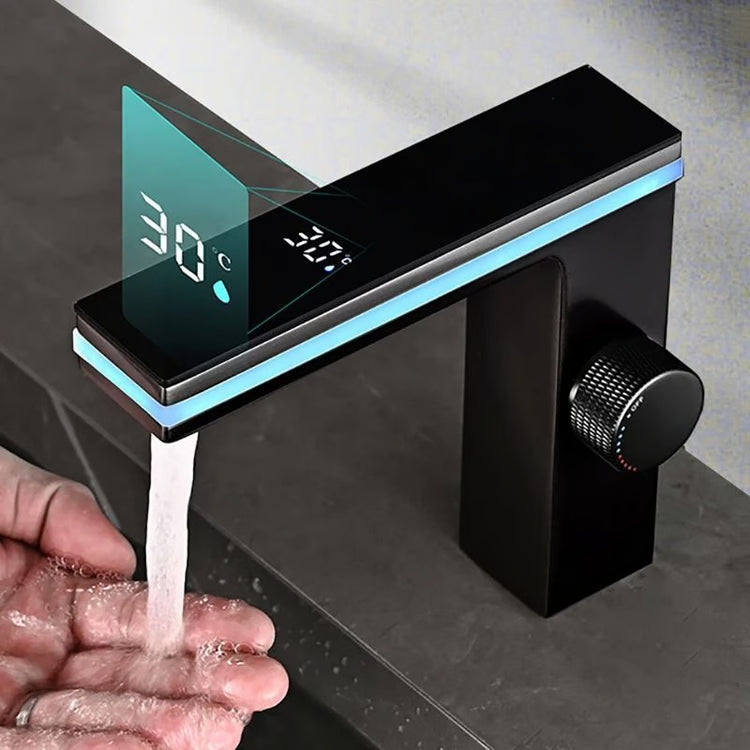 LED Digital Display Basin Faucet