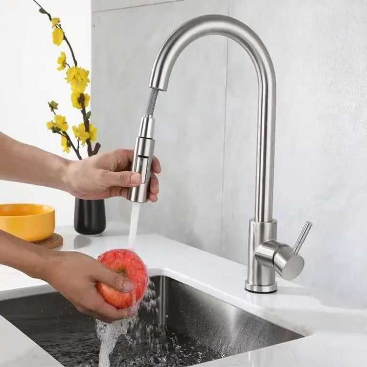 Hot & Cold Pull-Out Kitchen Faucet