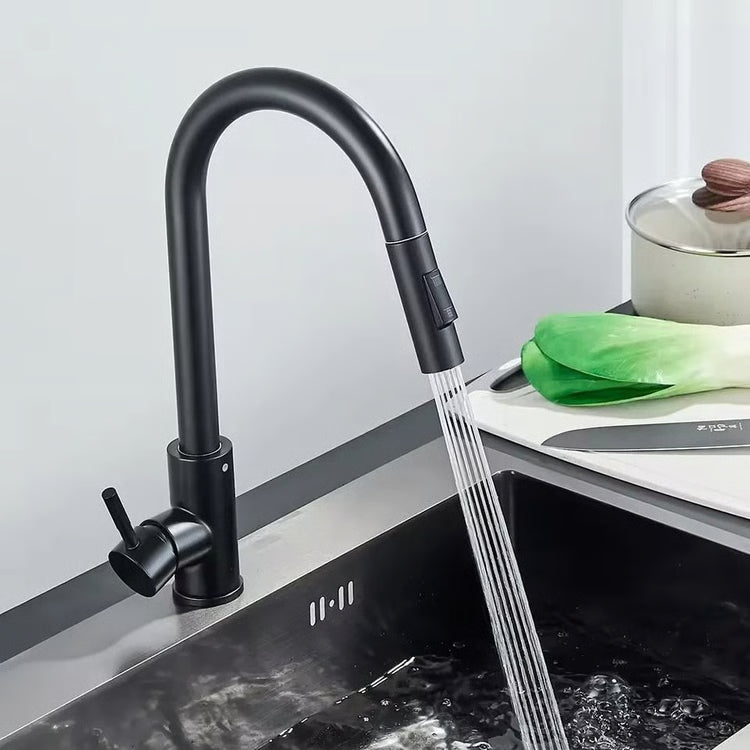 Hot & Cold Pull-Out Kitchen Faucet