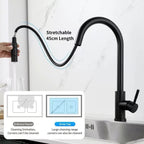Hot & Cold Pull-Out Kitchen Faucet