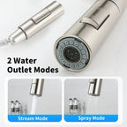 Hot & Cold Pull-Out Kitchen Faucet