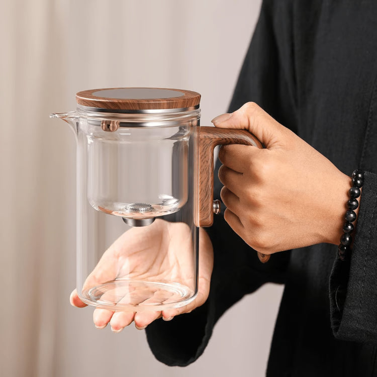 Heat-Resistant Glass Teapot with Infuser